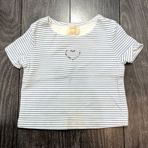 Psketti cotton stretch tee shirt size 6 mo